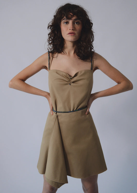 Jupe Coogee Beige - Prêt à partir