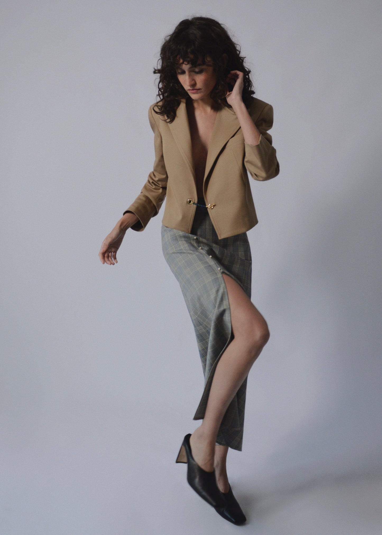 Avalon Blazer in Beige - Ready to go