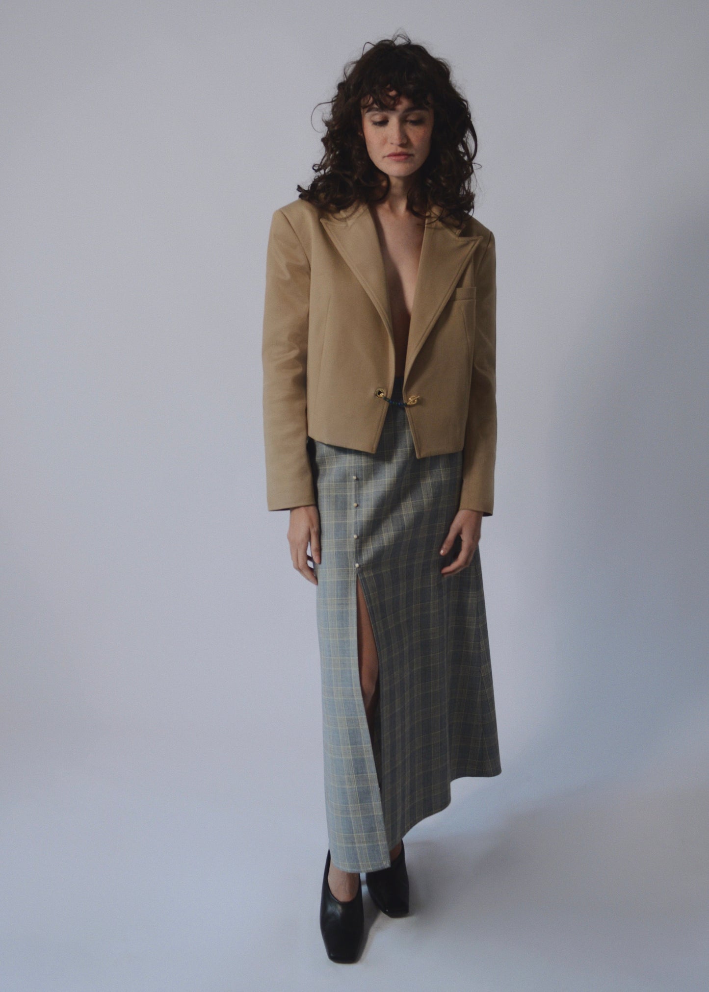 Avalon Blazer in Beige - Ready to go