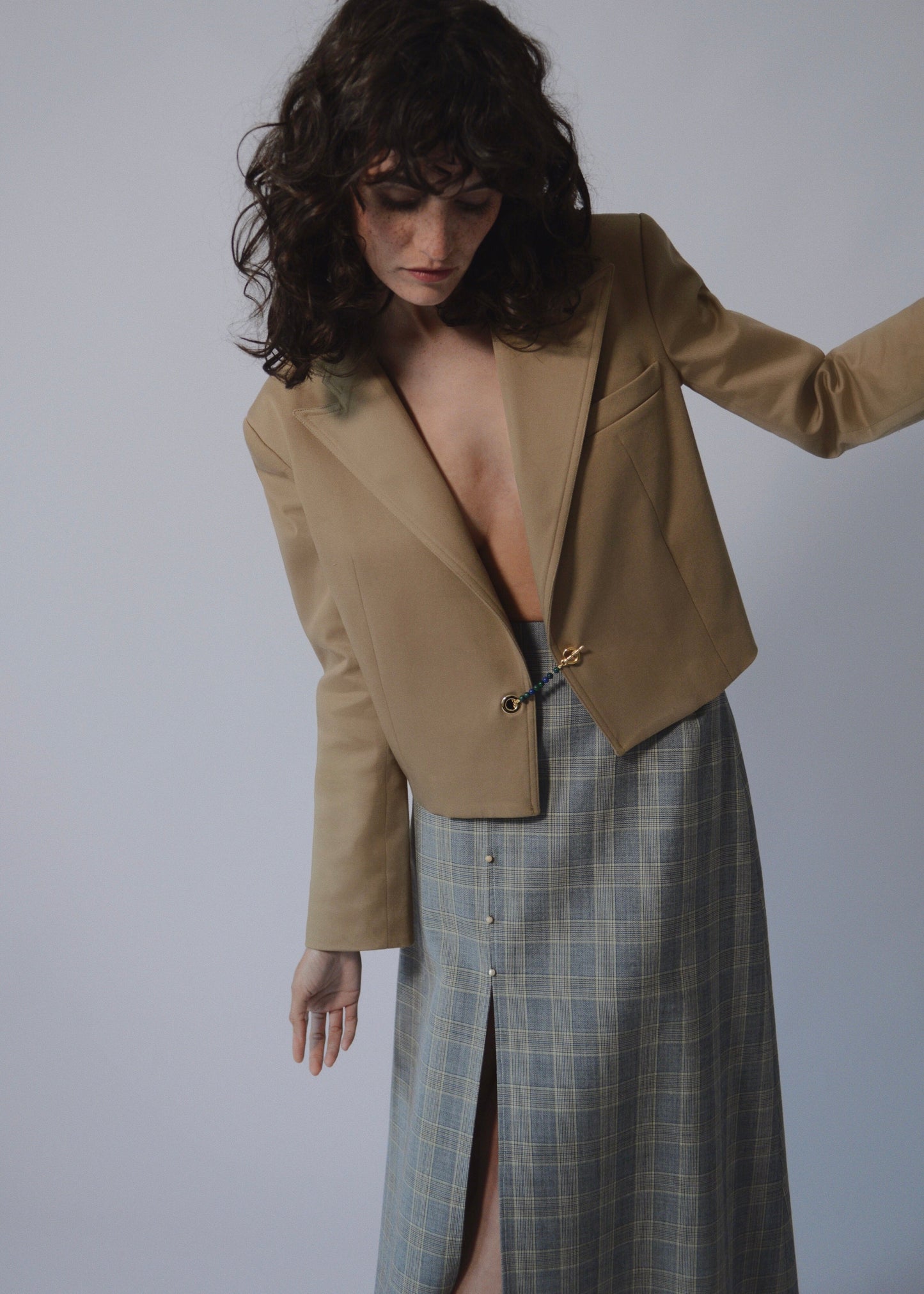 Avalon Blazer in Beige - Ready to go