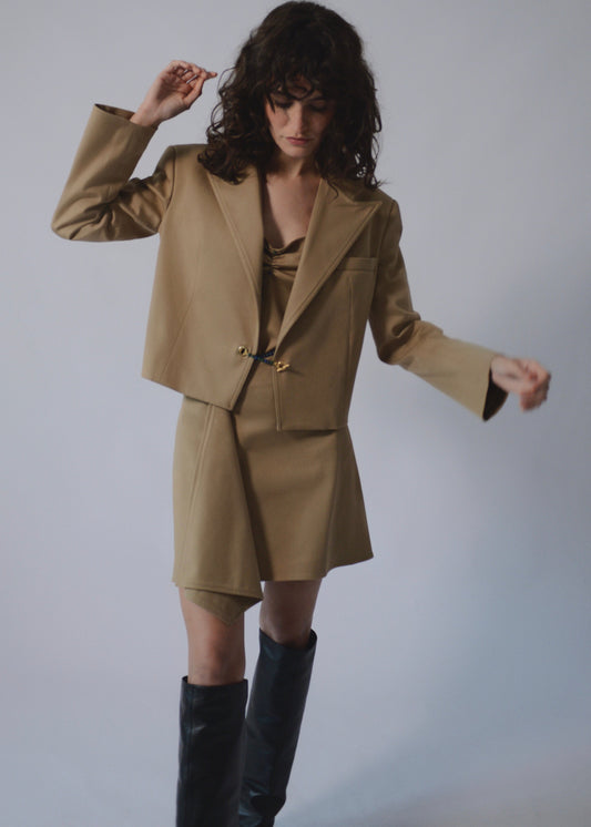 Jupe Coogee Beige - Prêt à partir