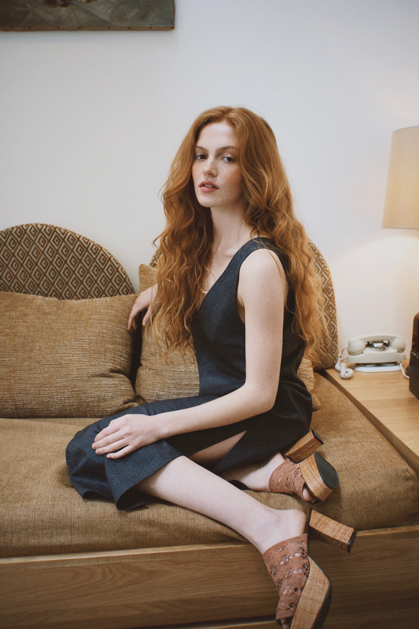 Robe Lorne Anthracite - Prêt à partir