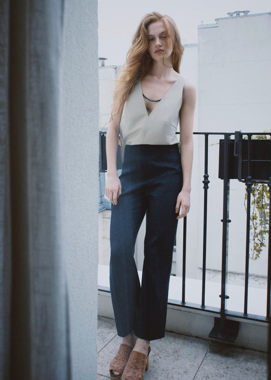 Pantalon Maroubra Pied de poule - Prêt à partir