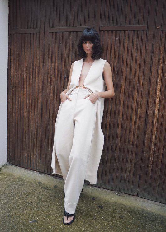 Pantalon Dee Why Écru - Prêt à partir