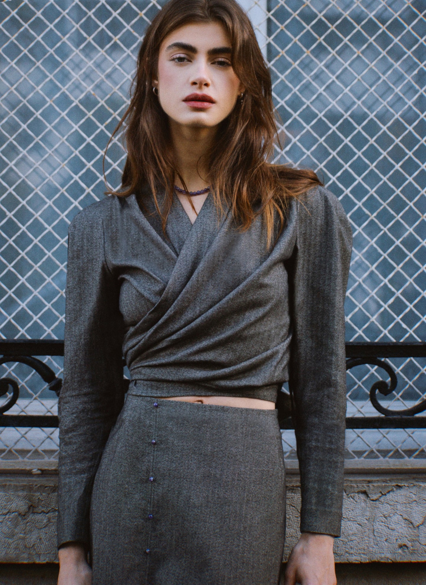 Byron Wrap Top