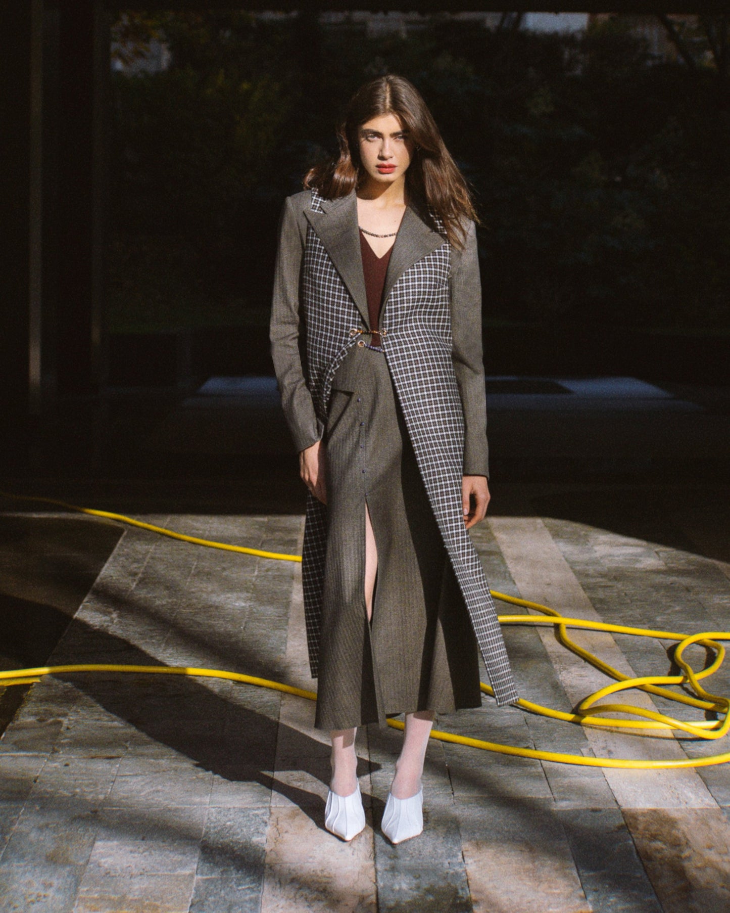 Avalon Blazer in Herringbone - Ready to go