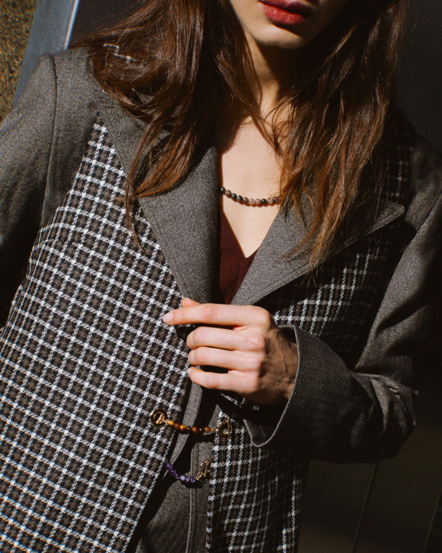 Avalon Blazer in Herringbone - Ready to go