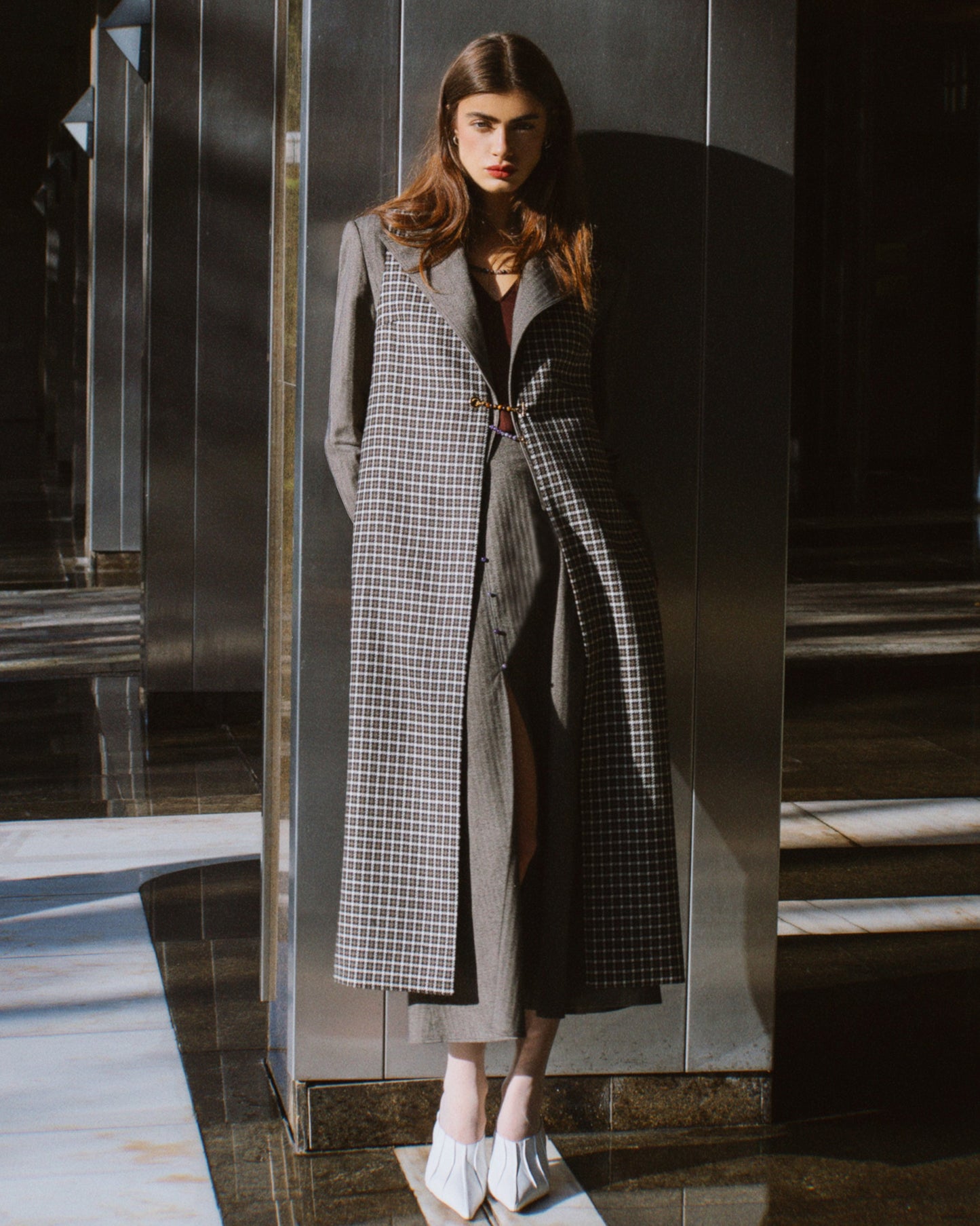 Avalon Blazer in Herringbone - Ready to go