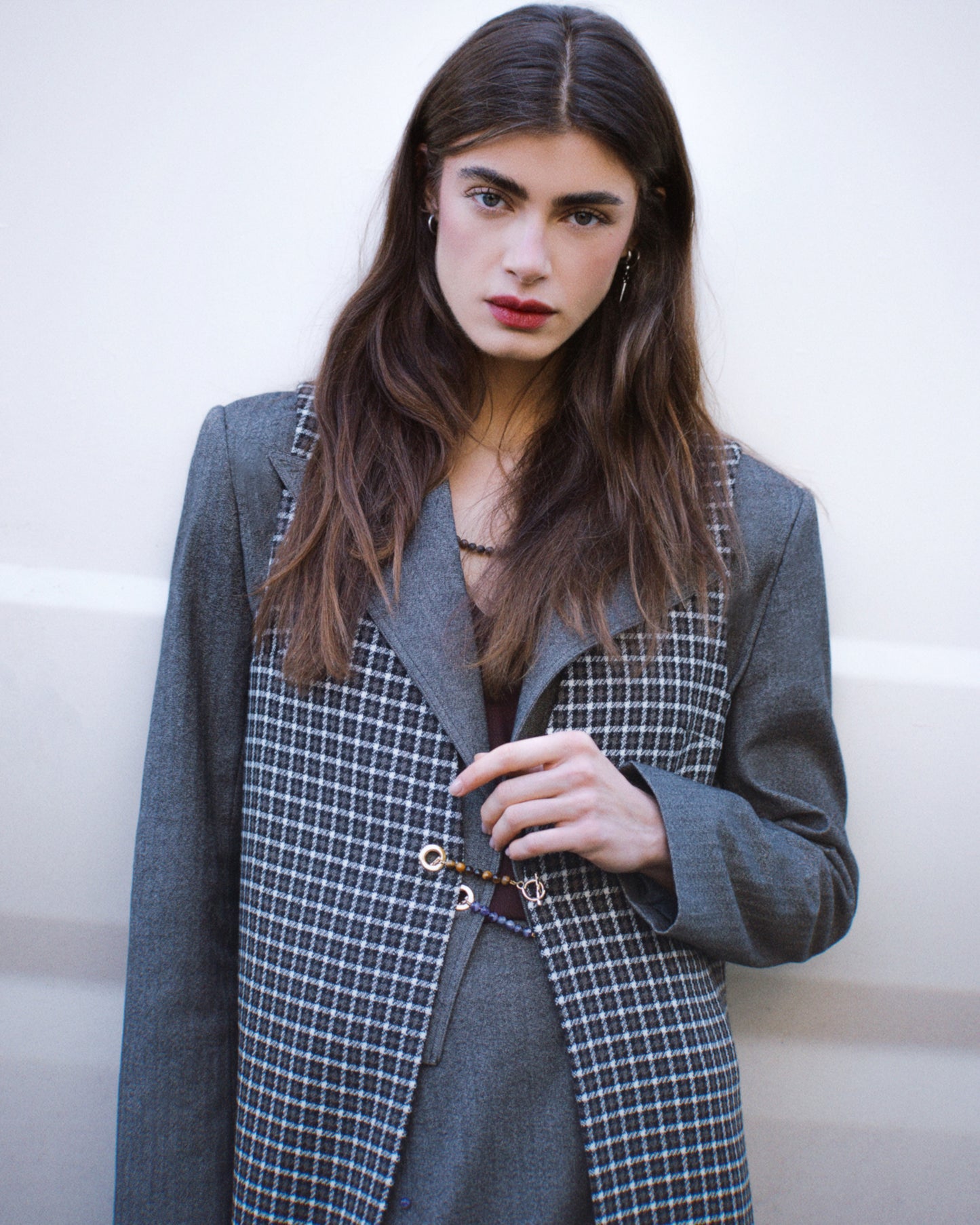 Avalon Blazer in Herringbone - Ready to go