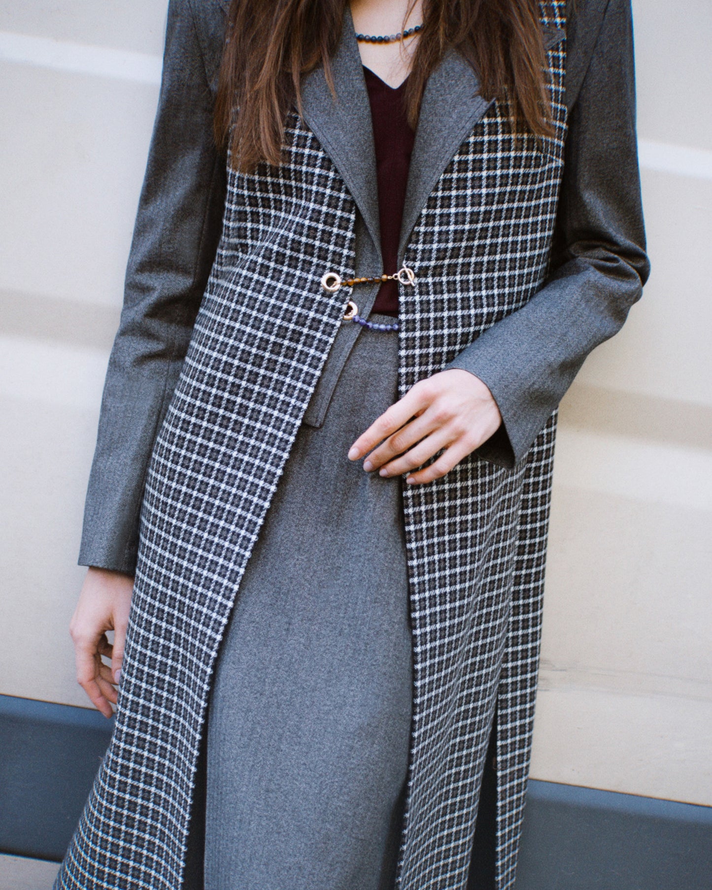 Avalon Blazer in Herringbone - Ready to go