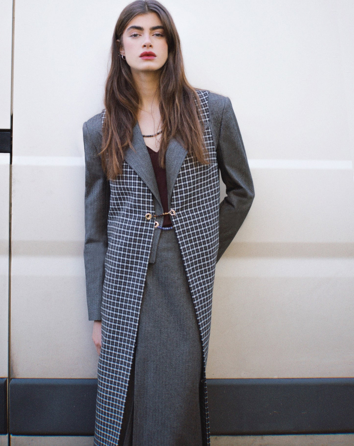 Avalon Blazer in Herringbone - Ready to go