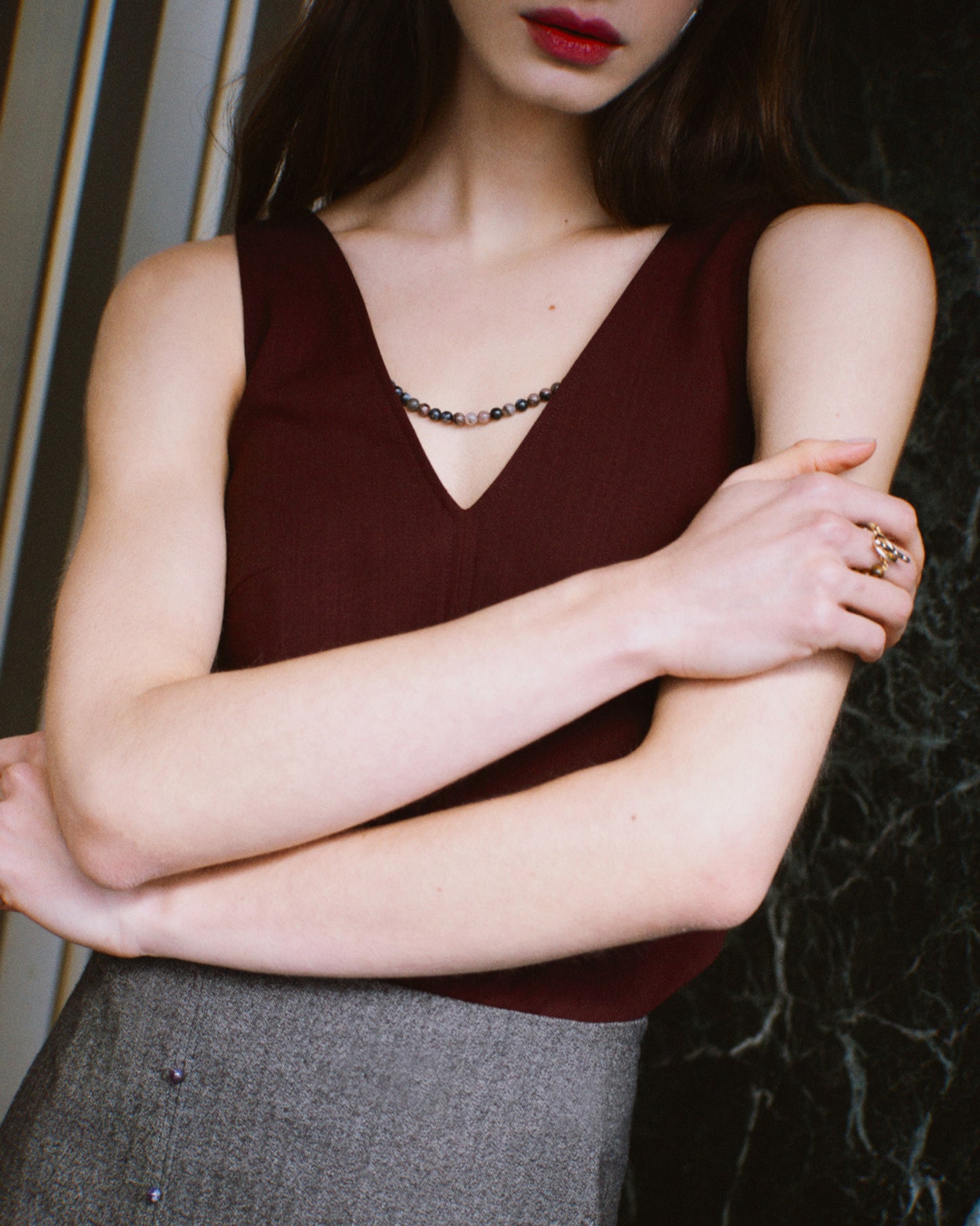 Bells Top in Burgundy - Ready to go