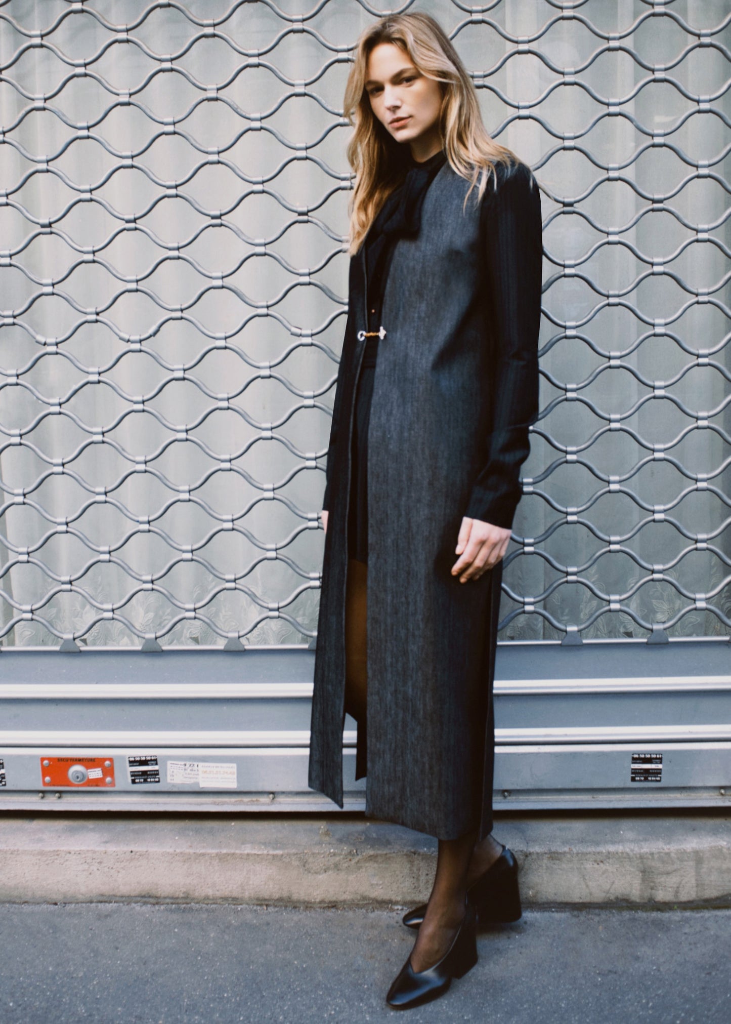 Norah Vest in Denim - Ready to go