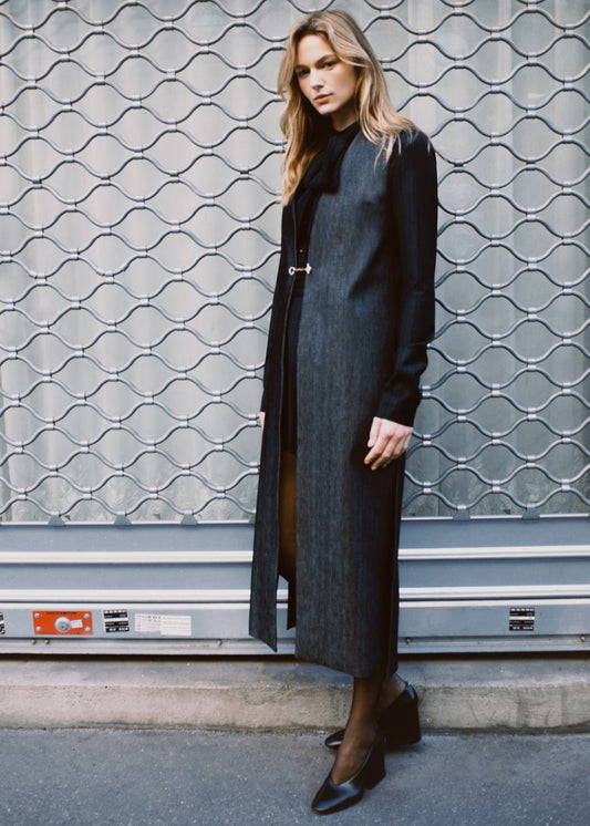 Norah Vest in Denim - Ready to go