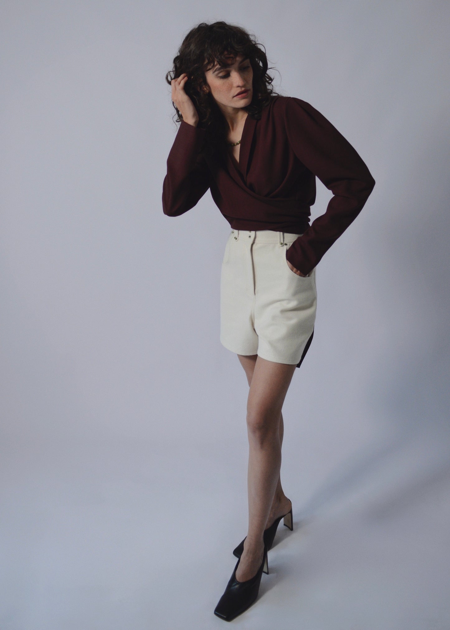 Byron Wrap Top