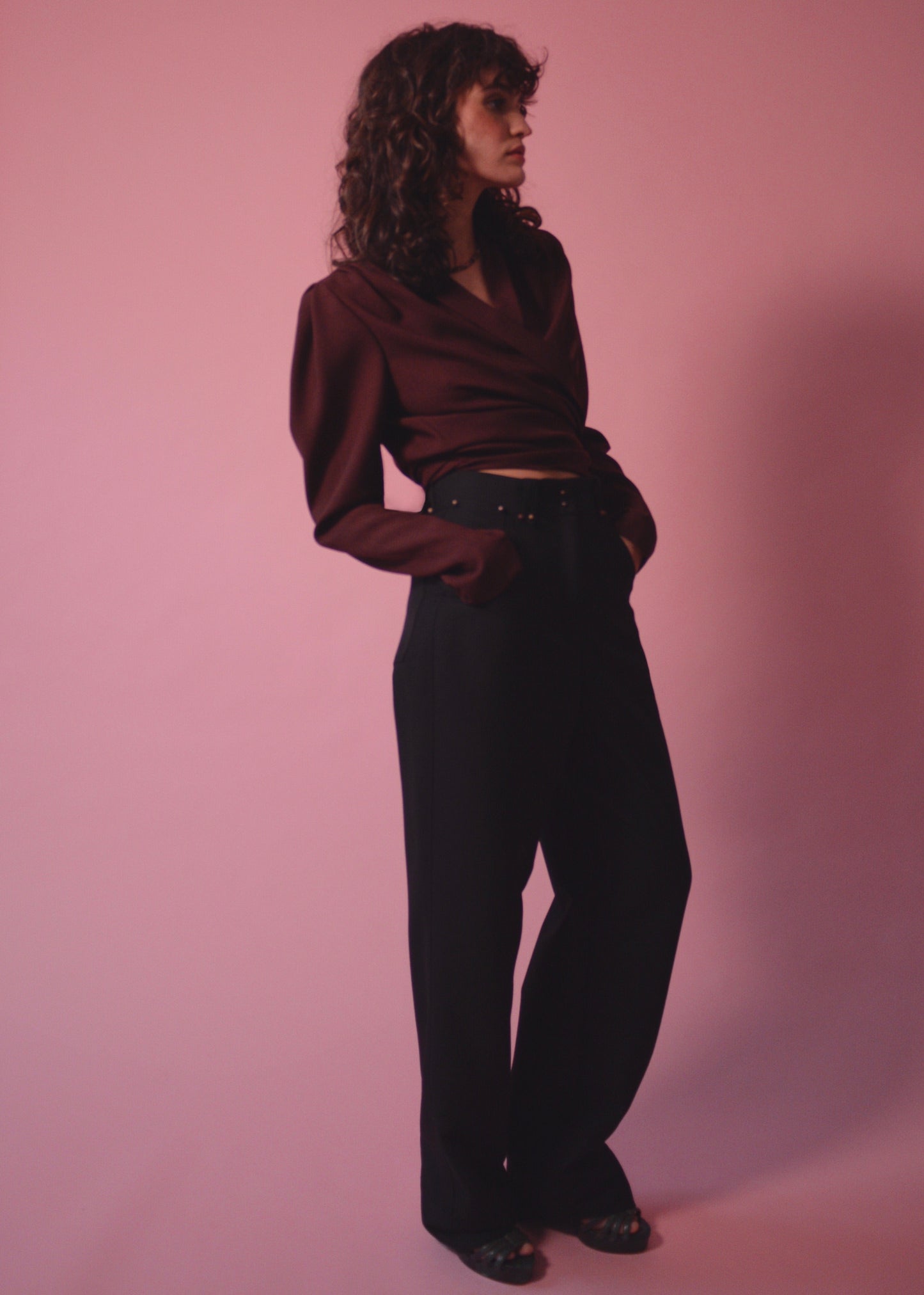 Byron Wrap Top