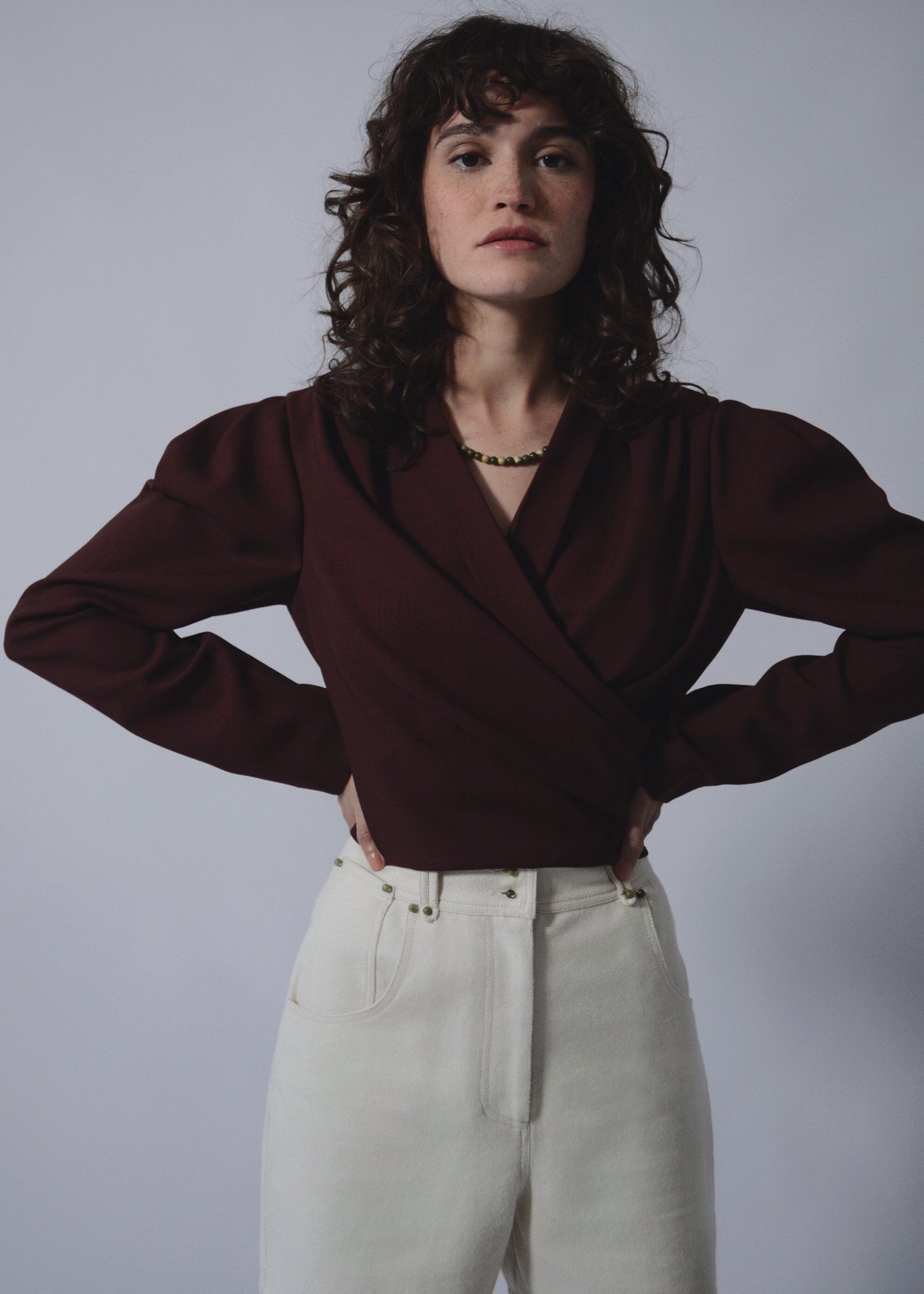 Byron Wrap Top
