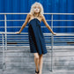 Fairhaven Dress in Navy - Ready to go