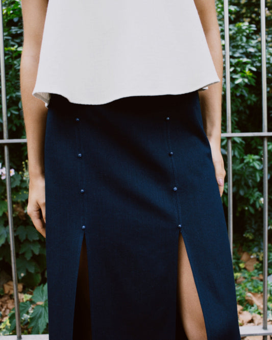 Torquay Skirt in Navy - Ready to go