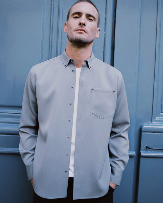 Marley Shirt in Grey - Ready to go